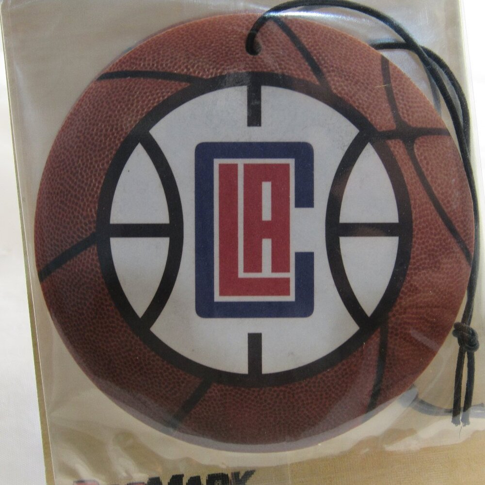 NBA LA Clippers 3 pack Air Freshener Team Logo on Basketball NuCar ProMark